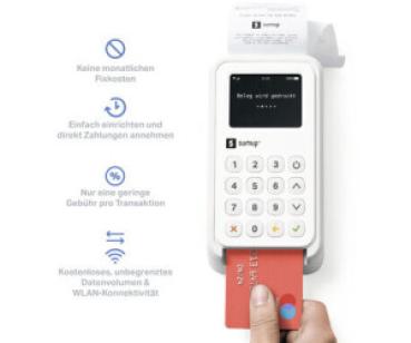 SumUp 3G+ mit Bondrucker